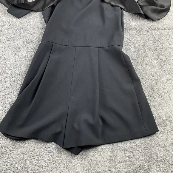 Alice + Olivia Flare Dress Womens 2 Black - Picture 2 of 16